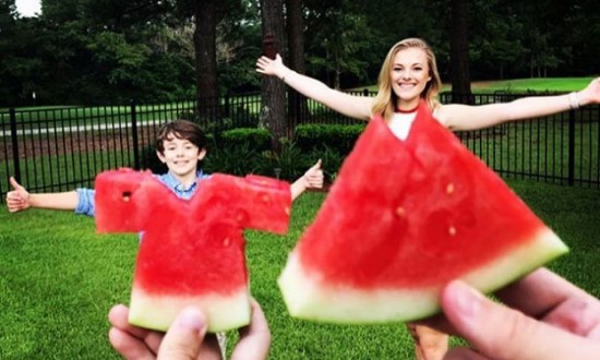 Watermelon dress by paigeylaine on Instagram