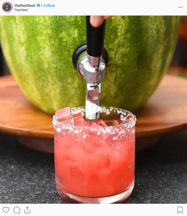 Watermelon keg