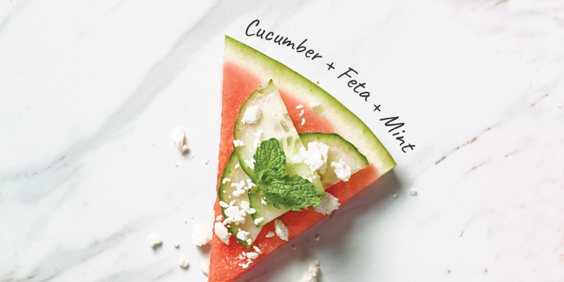 Cucumber + Feta + Mint