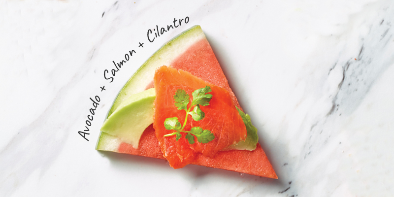 Avocado + Salmon + Cilantro