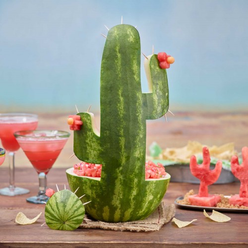 Cactus Watermelon Carving