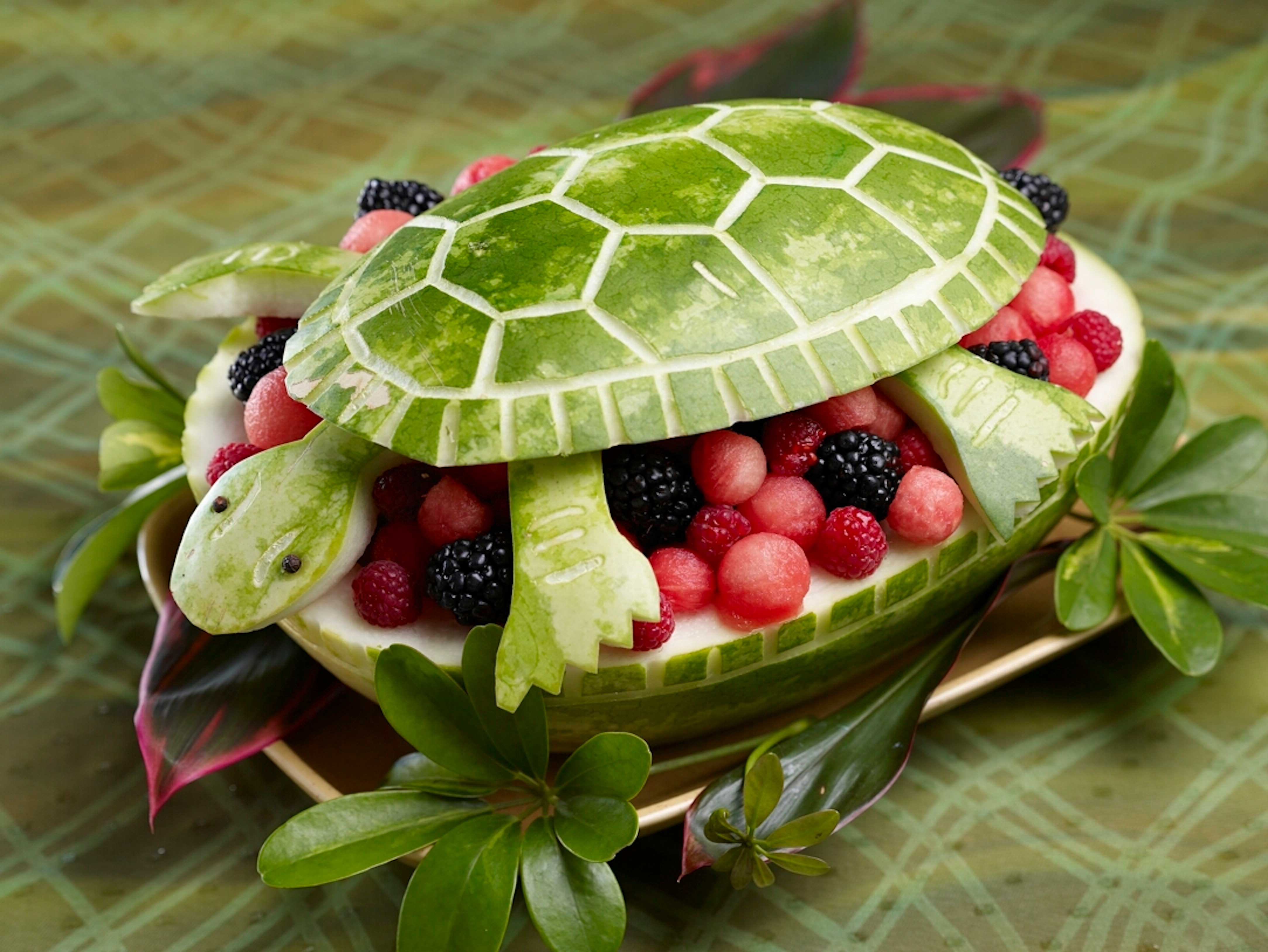 Watermelon Carving Animals Watermelon Carving Animals