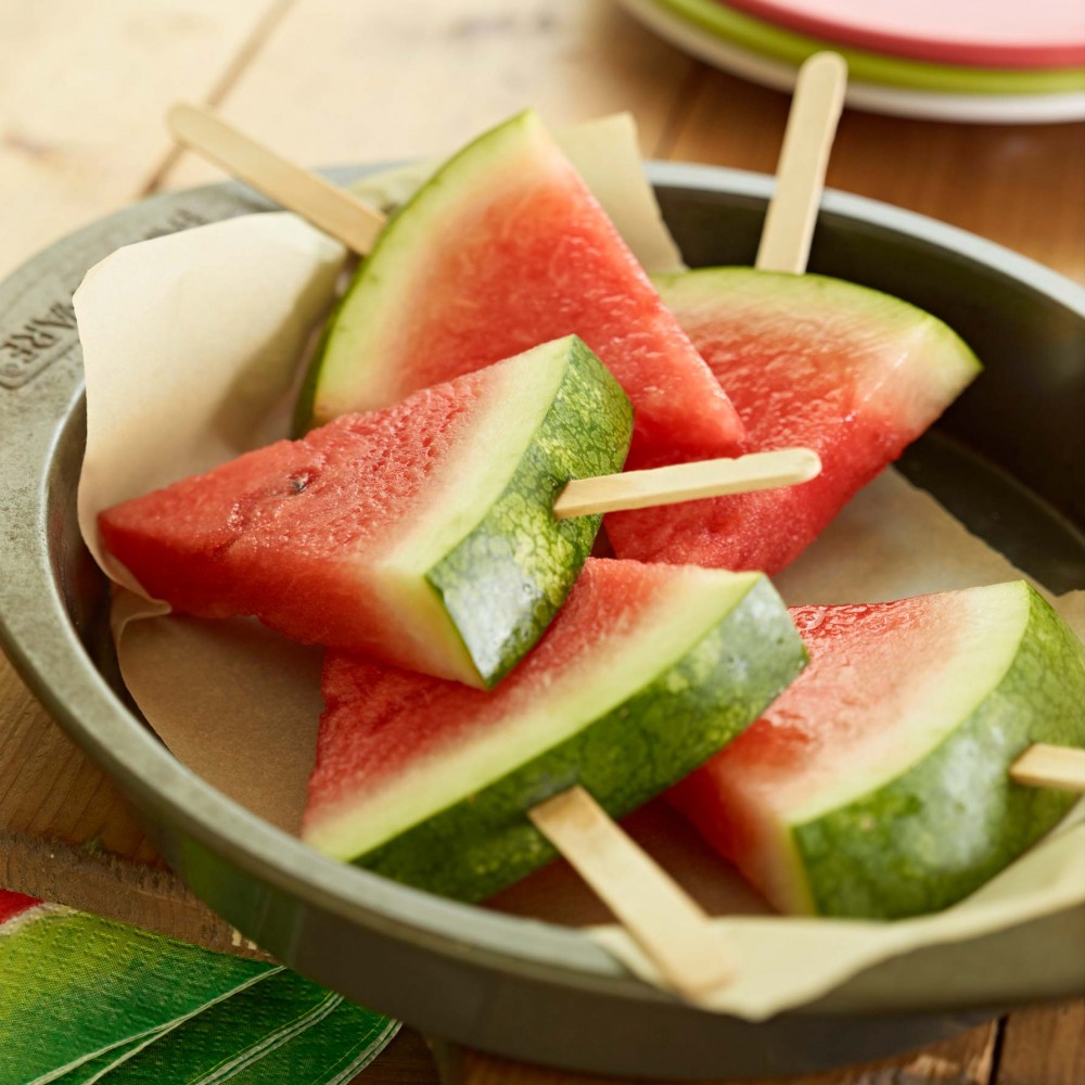 Watermelon Slice Popsicles Watermelon Recipe