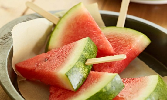 Watermelon Slice Popsicles Watermelon Recipe