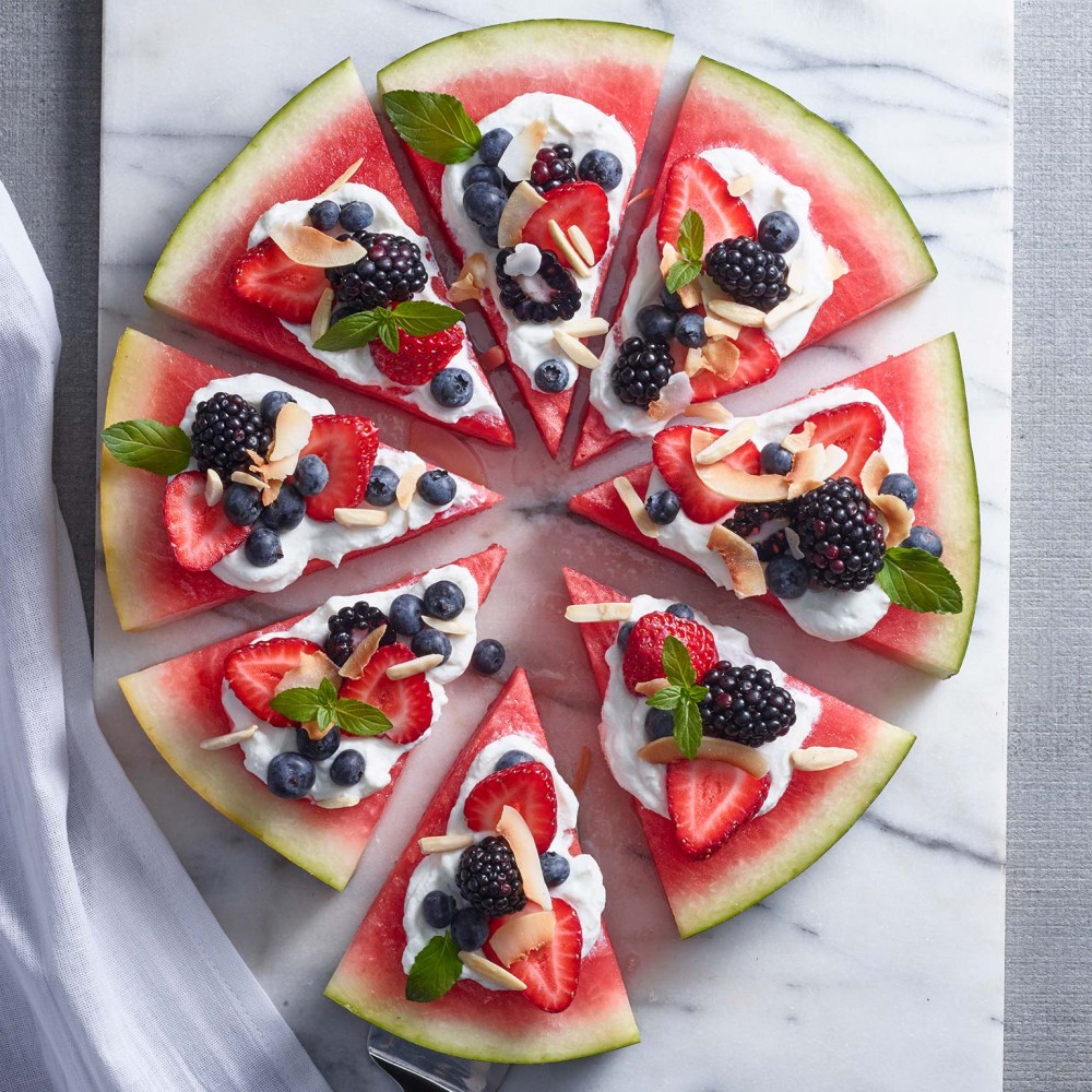 Sweet Watermelon Pizza