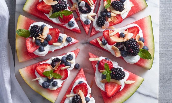 Sweet Watermelon Pizza