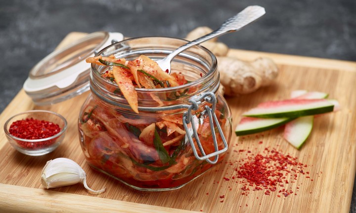 Watermelon Rind Kimchi