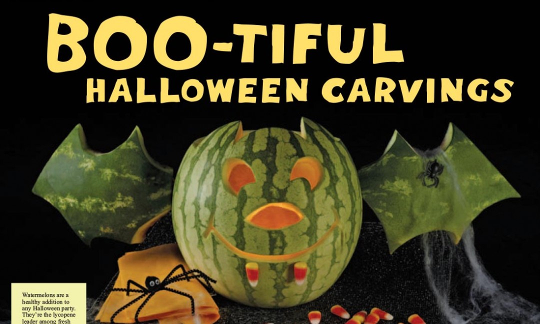 Layout - Boo-tiful Halloween Carvings with carving and images