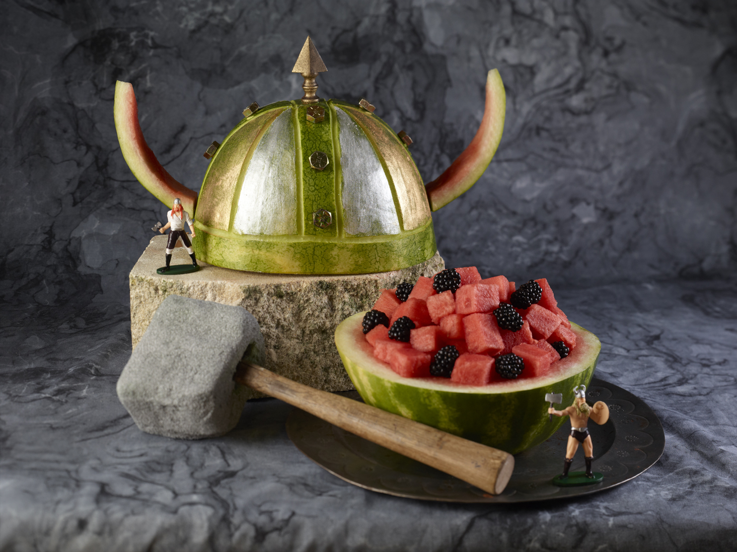 Viking Helmet - Watermelon Board