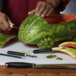 Bug car watermelon carving construction