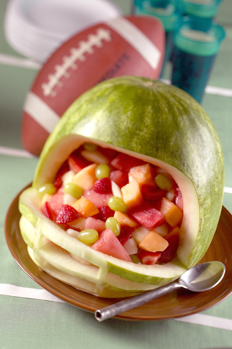 Football Helmet Watermelon Board