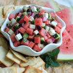 Watermelon Greek Salad