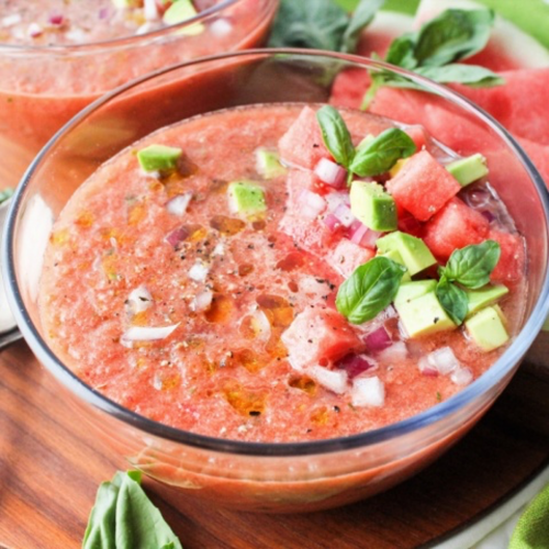 Watermelon Rind Gazpacho Recipe
