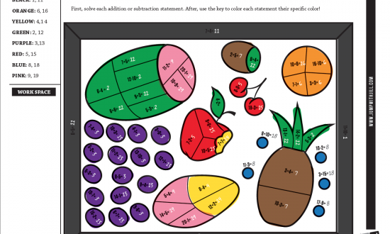 sweet beat activity color by number answer key