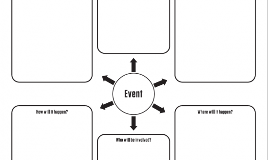 design your own event activity template