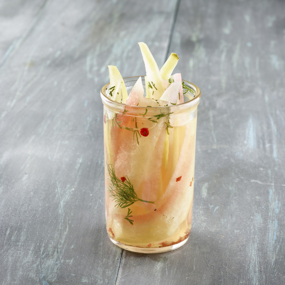 Watermelon Rind Dill Pickles