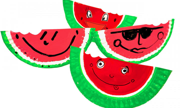 Watermelon Day Slice Craft