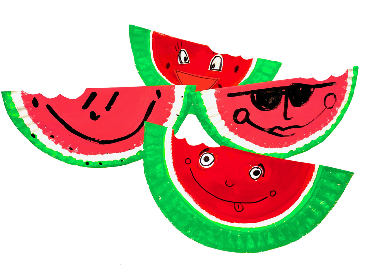 Watermelon Day Slice Craft