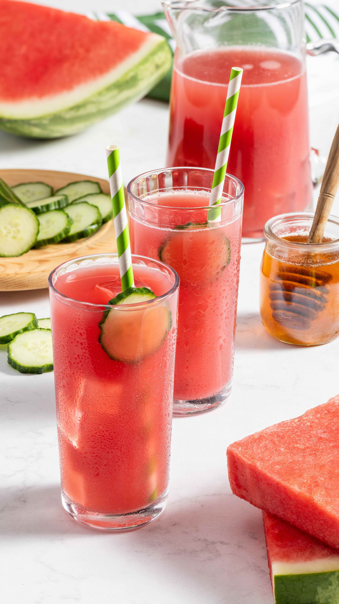 Sweet, Simple Summertime Sips - Watermelon Board